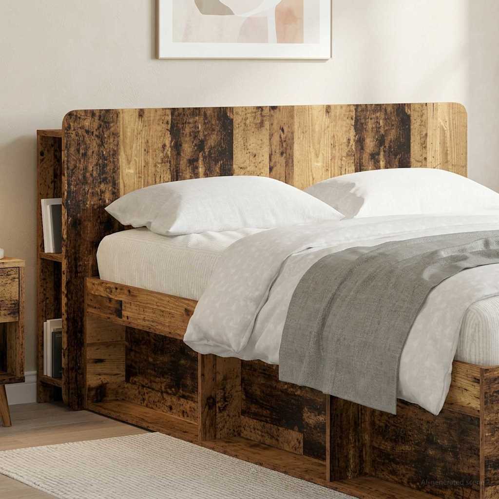 Testata del letto Legno antico Legno ingegnerizzato