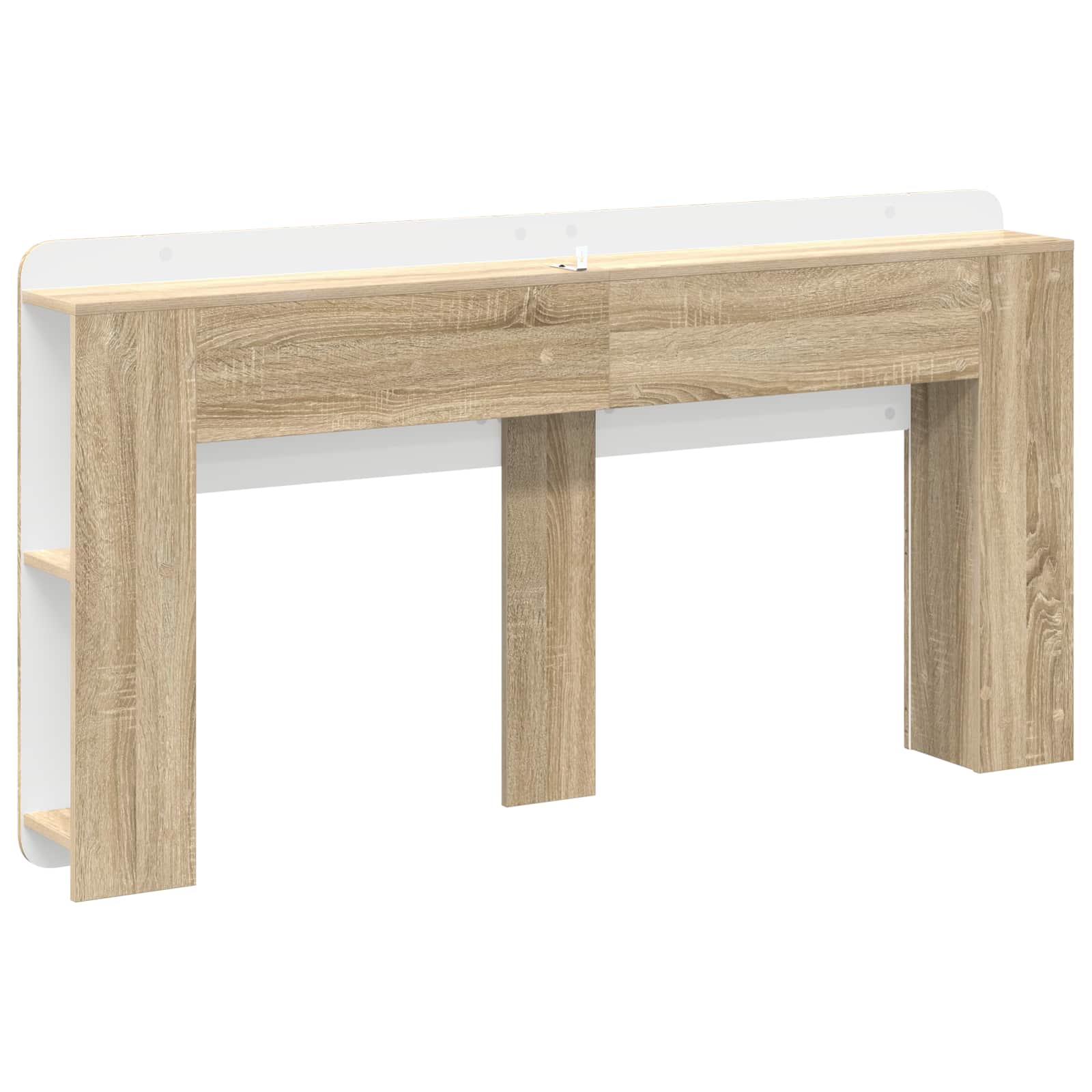 Testata del letto Rovere Sonoma Legno ingegnerizzato | homemem39