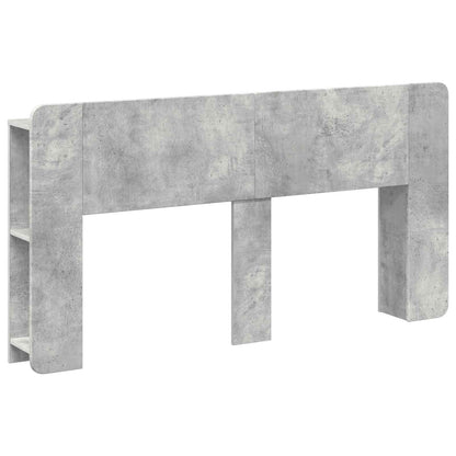 Testata del letto Grigio Cemento Legno ingegnerizzato