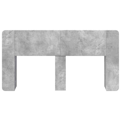 Testata del letto Grigio Cemento Legno ingegnerizzato