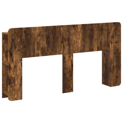 Testata del letto Rovere Fumo Legno ingegnerizzato