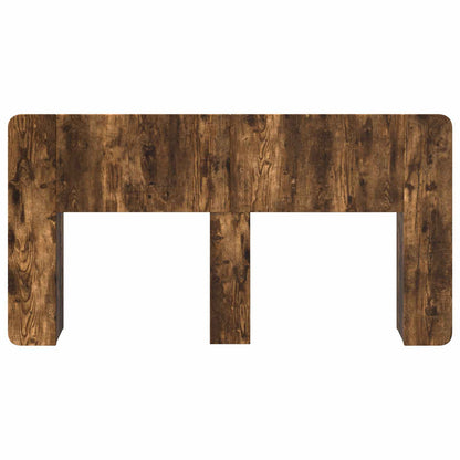 Testata del letto Rovere Fumo Legno ingegnerizzato