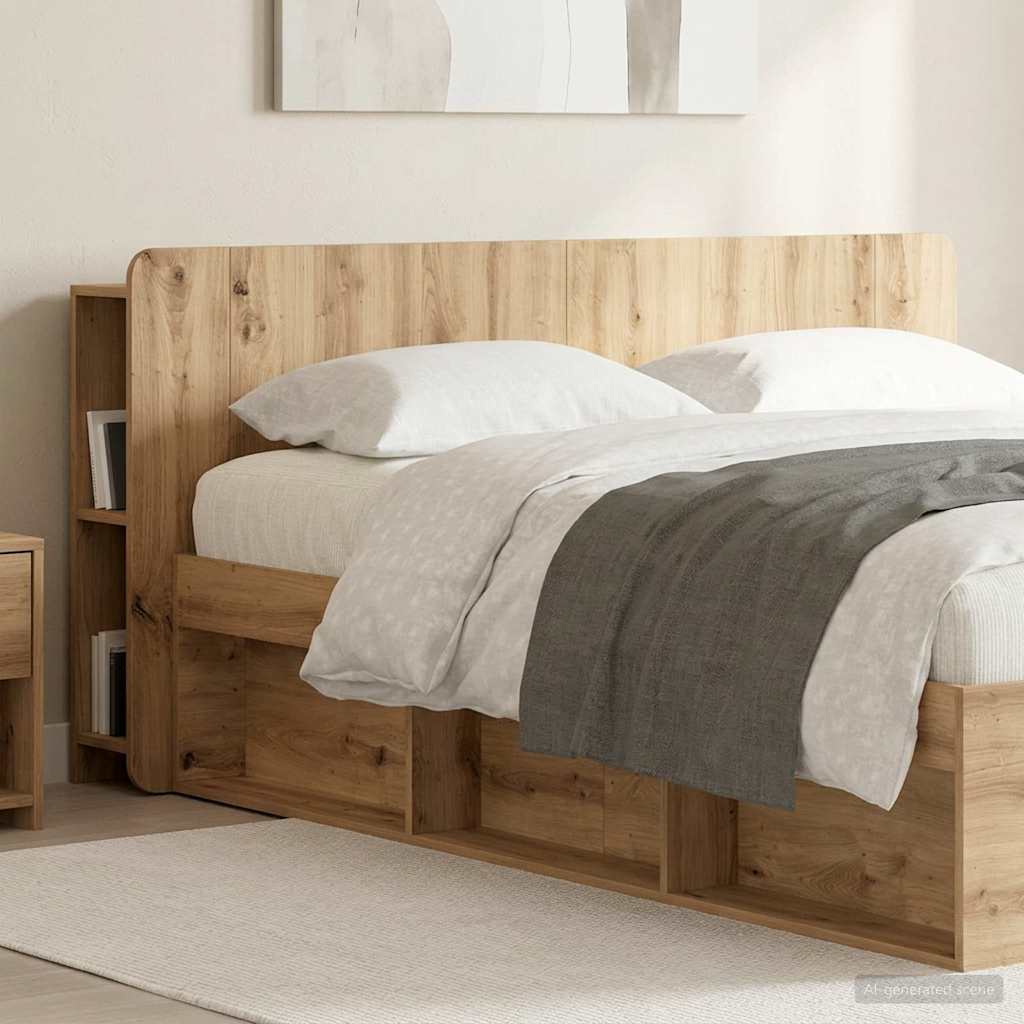 Testata del letto Rovere Artigianale 140 cm