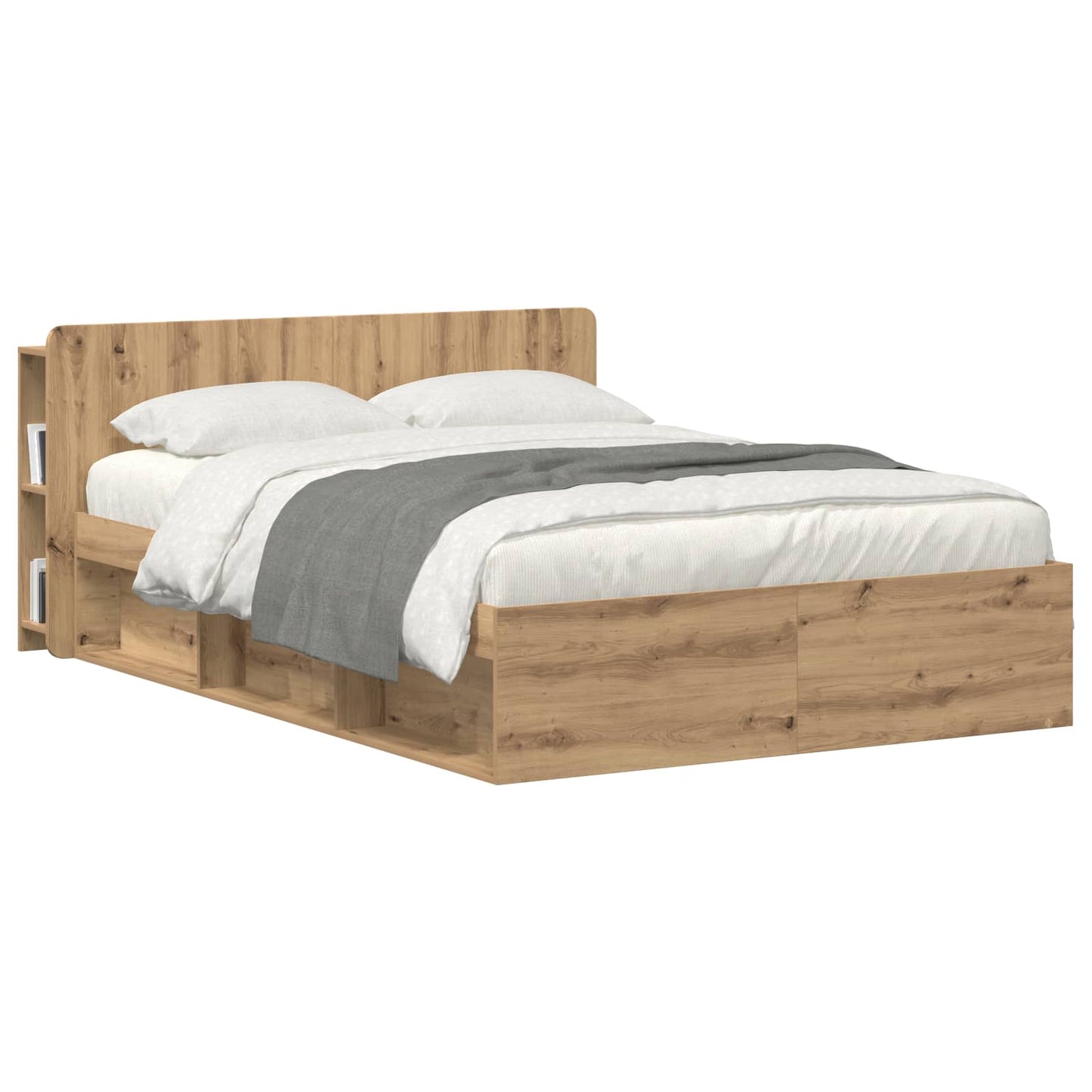 Testata del letto Rovere Artigianale Legno ingegnerizzato