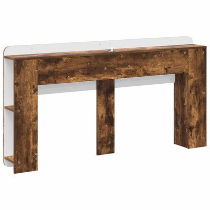 Testata del letto Rovere Fumo Legno ingegnerizzato