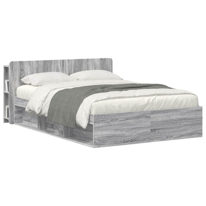 Testata del letto Grigio Sonoma Legno ingegnerizzato