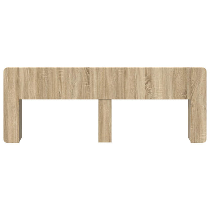 Testata del letto Rovere Sonoma Legno ingegnerizzato
