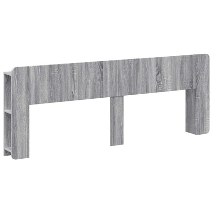 Testata del letto Grigio Sonoma Legno ingegnerizzato