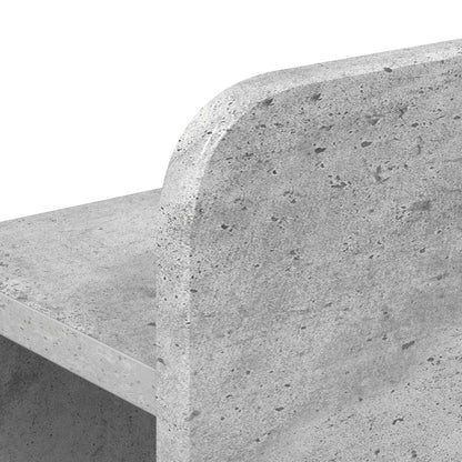 Testata del letto Grigio Cemento Legno ingegnerizzato