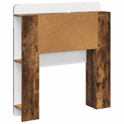 Testata del letto Rovere Fumo Legno ingegnerizzato