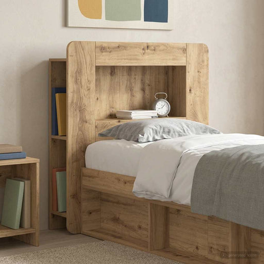 Testata del letto Rovere Artigianale Legno ingegnerizzato