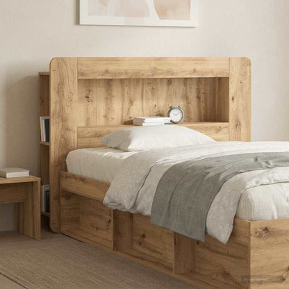 Testata del letto Rovere Artigianale Legno ingegnerizzato