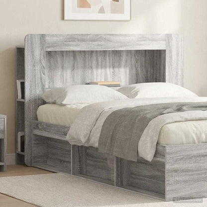 Testata del letto Grigio Sonoma Legno ingegnerizzato