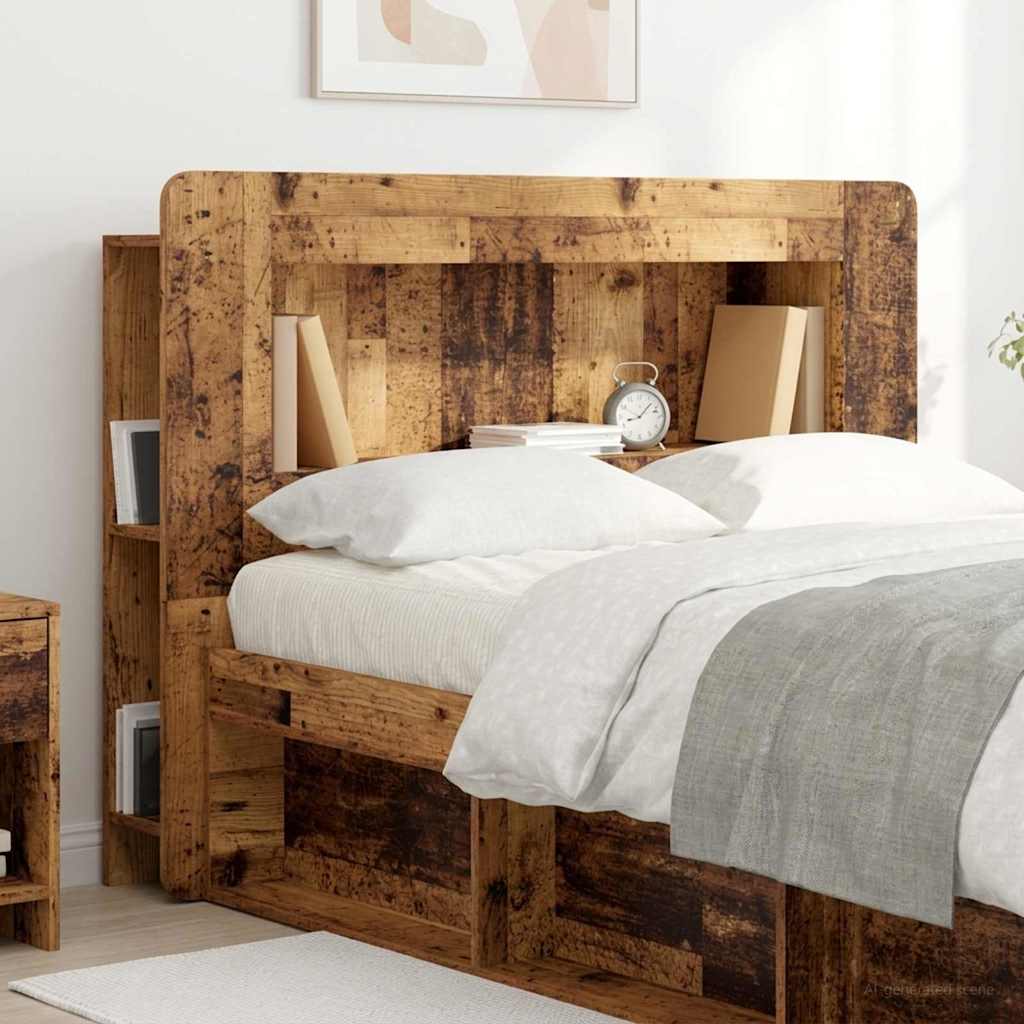 Testata del letto Legno antico Legno ingegnerizzato