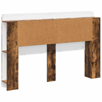Testata del letto Rovere Fumo Legno ingegnerizzato