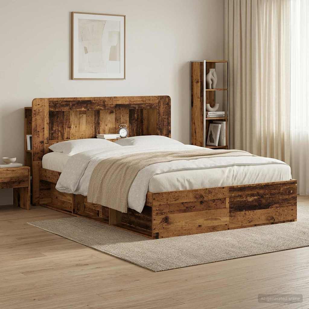 Testata del letto Legno antico Legno ingegnerizzato
