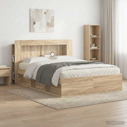 Testata del letto Rovere Sonoma Legno ingegnerizzato