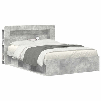 Testata del letto Grigio Cemento Legno ingegnerizzato