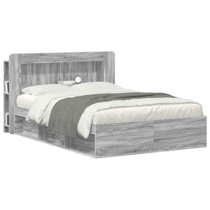 Testata del letto Grigio Sonoma Legno ingegnerizzato