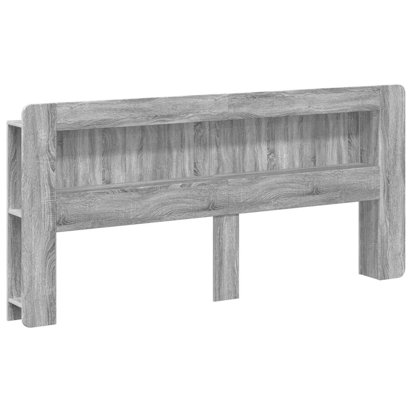 Testata del letto Grigio Sonoma Legno ingegnerizzato