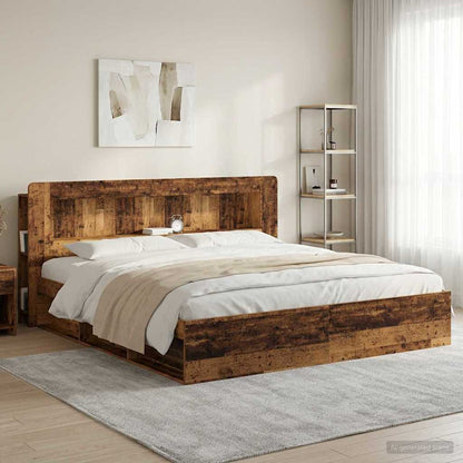 Testata del letto Legno antico Legno ingegnerizzato