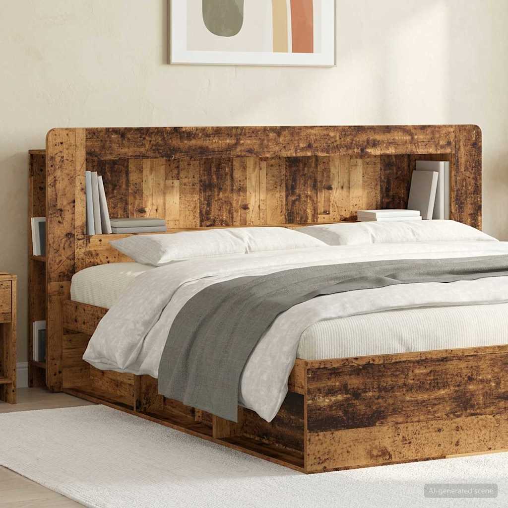 Testata del letto Legno antico Legno ingegnerizzato