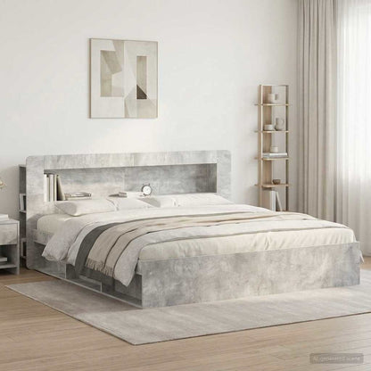 Testata del letto Grigio Cemento Legno ingegnerizzato