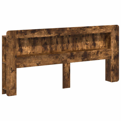Testata del letto Quercia Affumicata 215 x 18,5 x 100 cm