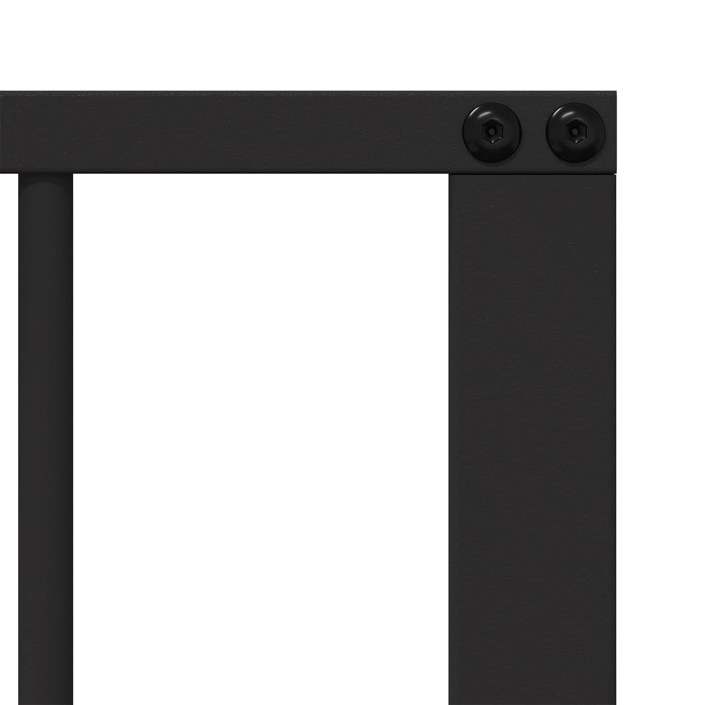 Cancello per cani 10 pcs Nero 100 x 60 cm Acciaio zincato