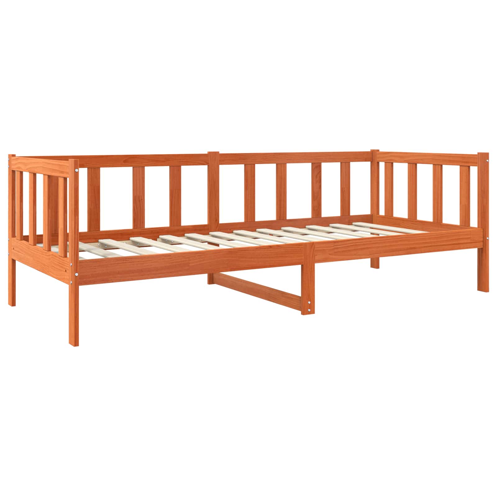Struttura del letto Marrone cerato 80 x 200 cm Pino massello | homemem39