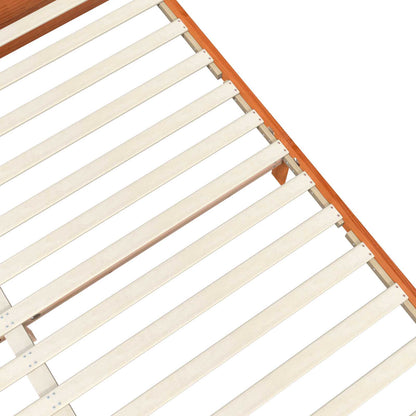 Struttura del letto Marrone cerato 180 x 200 cm