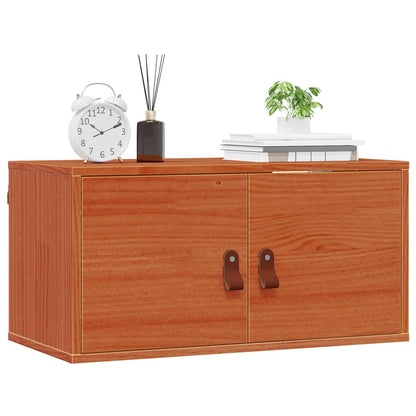 Armadietto a muro Marrone cerato 60 x 30 x 30 cm Pino massello | homemem39