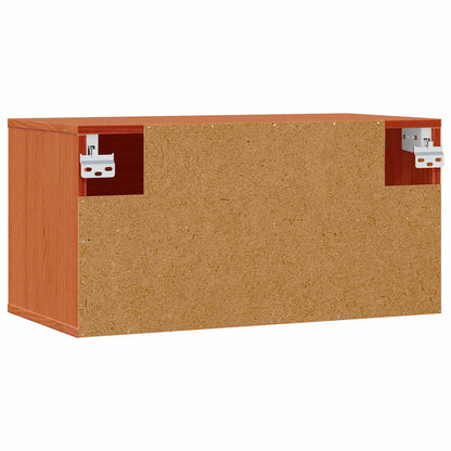 Armadietto a muro 2 pcs Marrone cerato 60 x 30 x 30 cm | homemem39