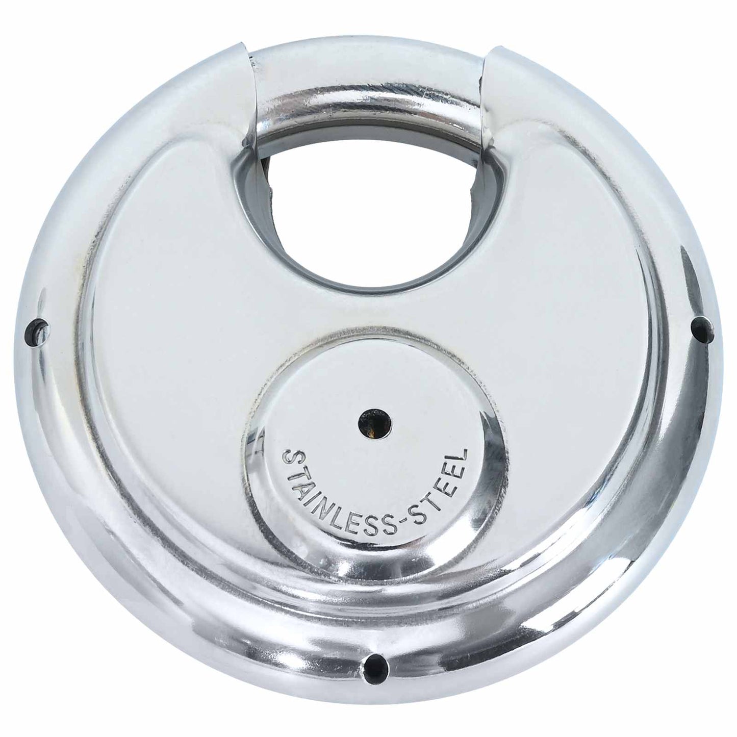 Lucchetti Discus con Chiavi 2 pcs Argento 8 x 2.8 x 8 cm | homemem39