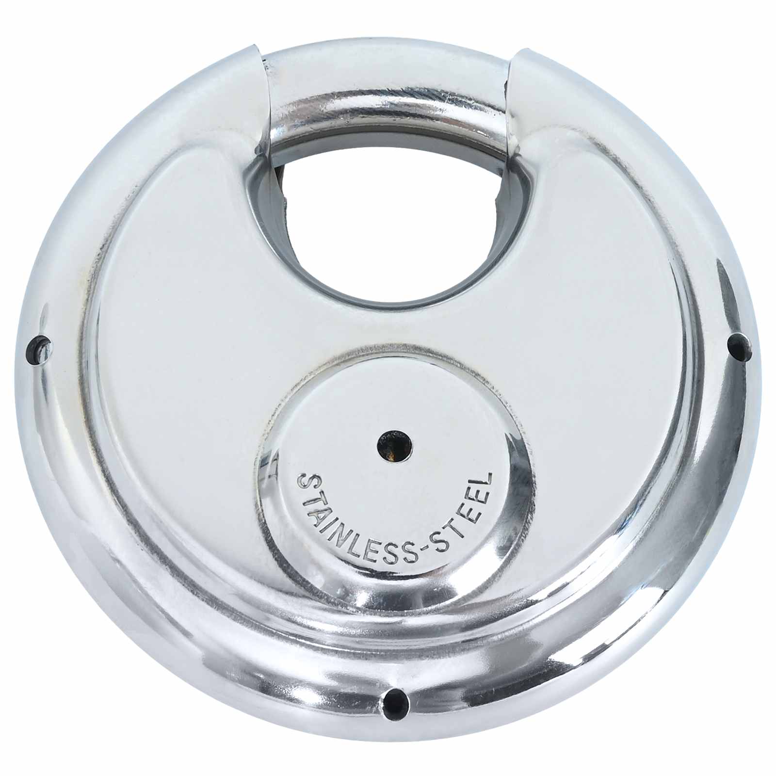 Lucchetti Discus con Chiavi 2 pcs Argento 8 x 2.8 x 8 cm | homemem39