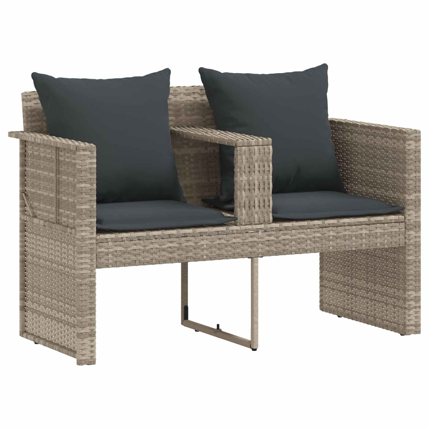 Divano da giardino 8 pcs Grigio chiaro e grigio scuro | homemem39