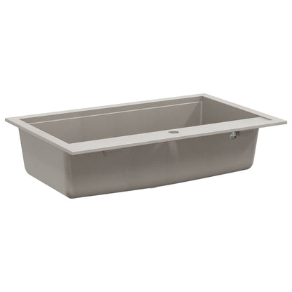 Lavello Grigio 795 x 505 mm Granito | homemem39