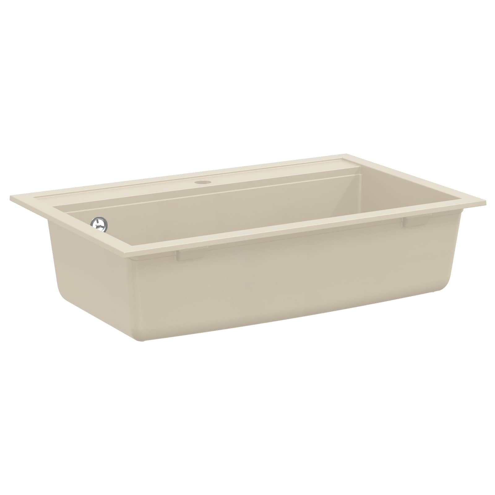Lavello Beige 795 x 505 mm Granito | homemem39