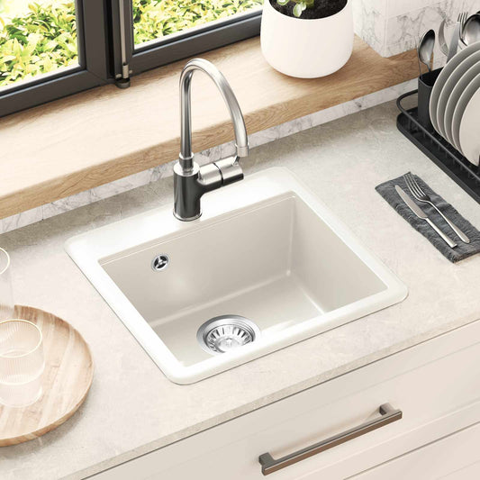 Lavello Bianco 470 x 440 mm Granito