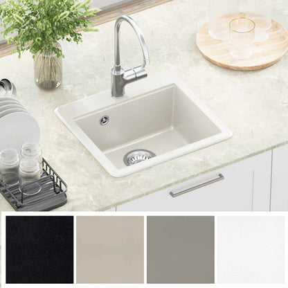 Lavello Bianco 470 x 440 mm Granito | homemem39