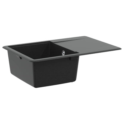 Lavello Nero 670 x 460 mm Granito | homemem39