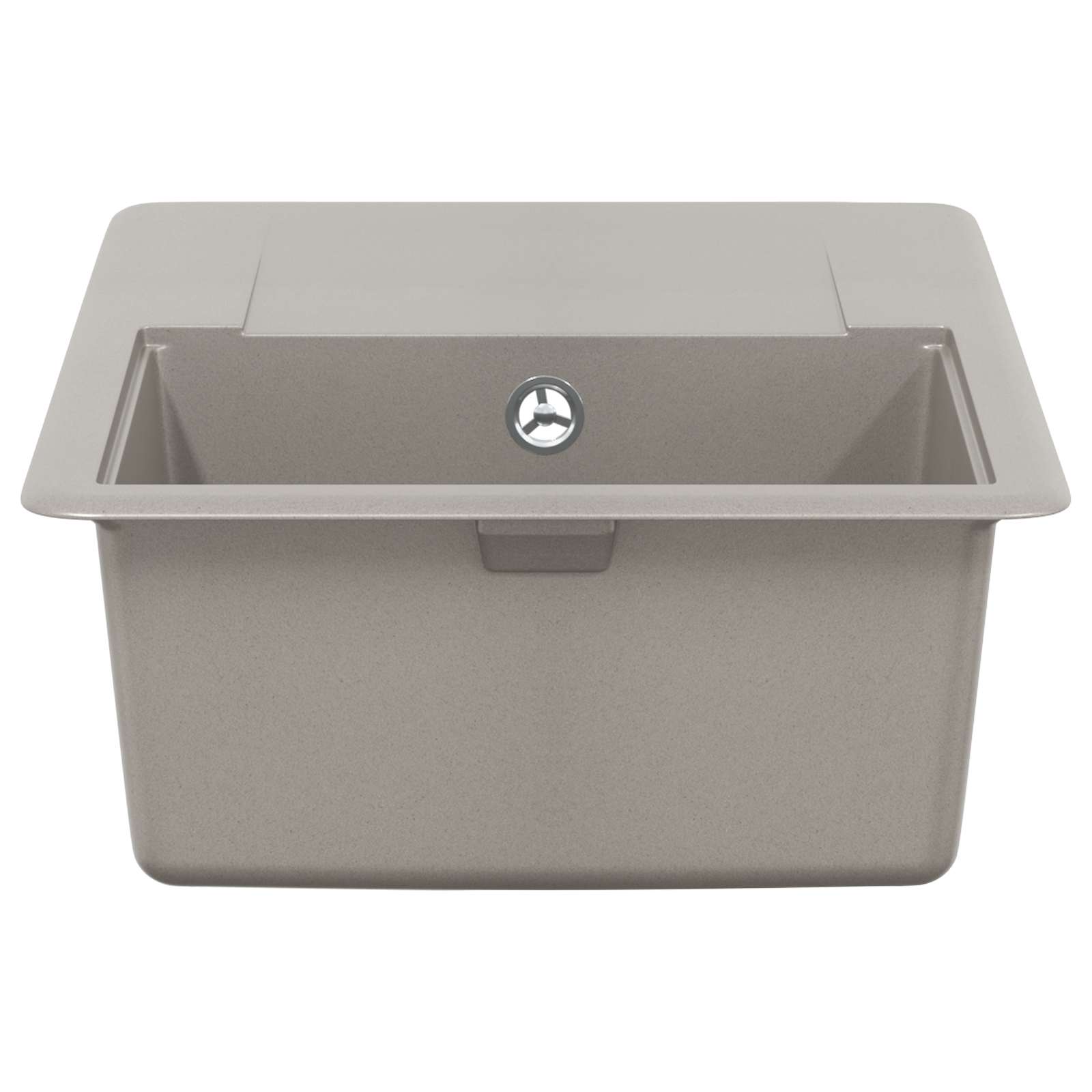 Lavello Grigio 670 x 460 mm 80% Quarzo e 20% Resina | homemem39