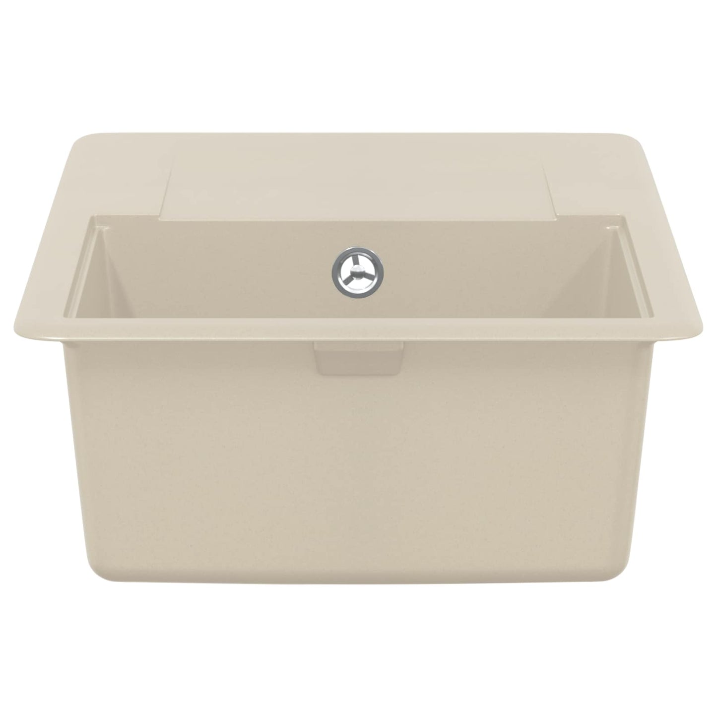 Lavello Beige 670 x 460 mm 80% Quarzo e 20% Resina | homemem39