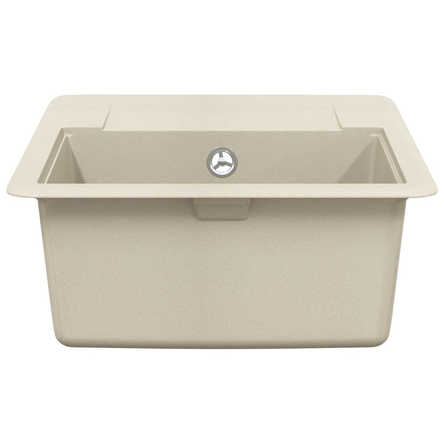 Lavello Beige 560 x 460 mm 80% Quarzo e 20% Resina | homemem39