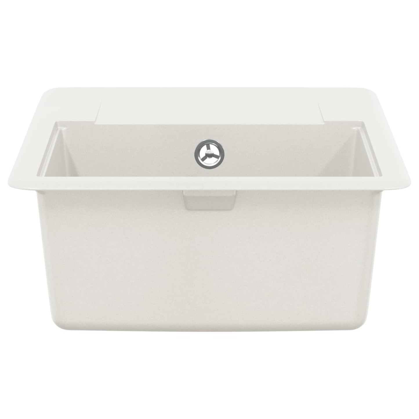 Lavello Bianco 560 x 460 mm 80% Quarzo e 20% Resina | homemem39
