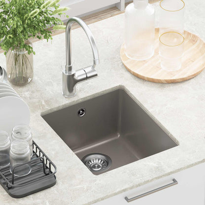 Lavello Grigio 370 x 460 mm 80% Quarzo e 20% Resina | homemem39