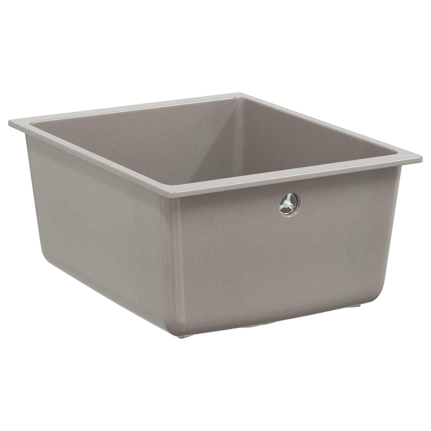 Lavello Grigio 370 x 460 mm 80% Quarzo e 20% Resina | homemem39