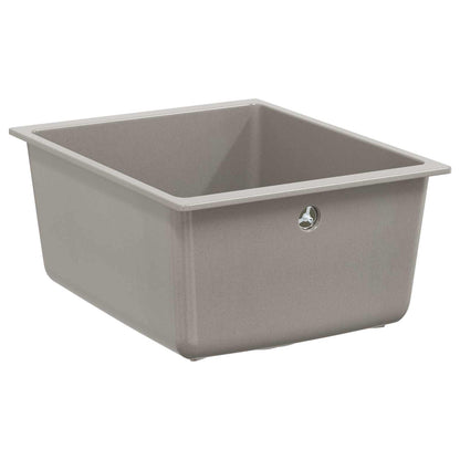 Lavello Grigio 370 x 460 mm 80% Quarzo e 20% Resina | homemem39