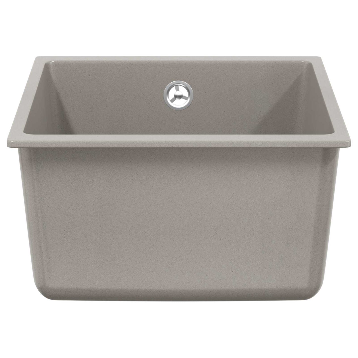 Lavello Grigio 370 x 460 mm 80% Quarzo e 20% Resina | homemem39