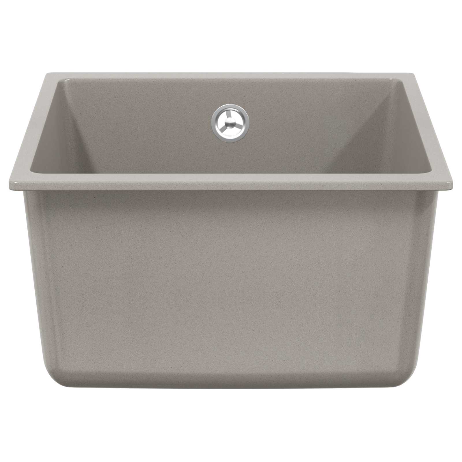 Lavello Grigio 370 x 460 mm 80% Quarzo e 20% Resina | homemem39